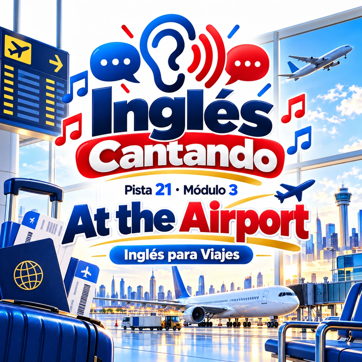 Portada de At the Airport