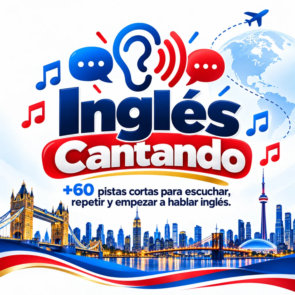 Colección digital Inglés Cantando con más de 60 pistas en seis módulos